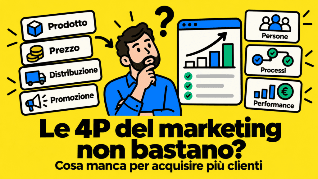 Le 4P del marketing non bastano