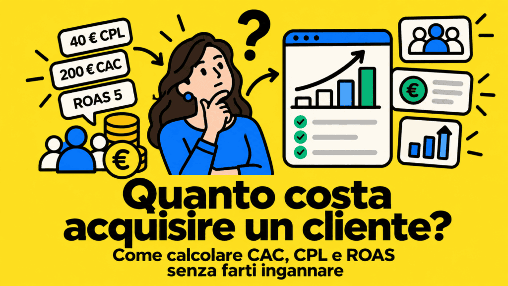 Quanto costa acquisire un cliente